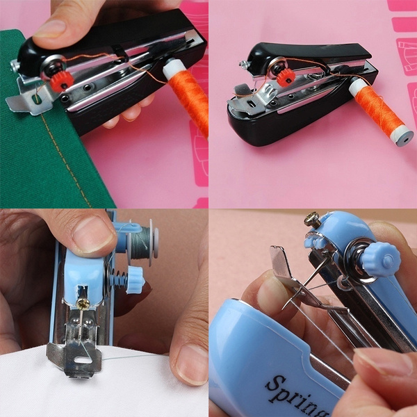 Mini Multifunctional Household Sewing Machine Pink