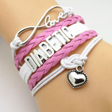Heart, rope bracelet, Jewelry, Love