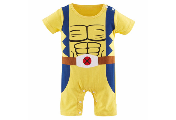 Baby Boys Boy X Men Costume Romper Infant Wolverine Jumpsuit