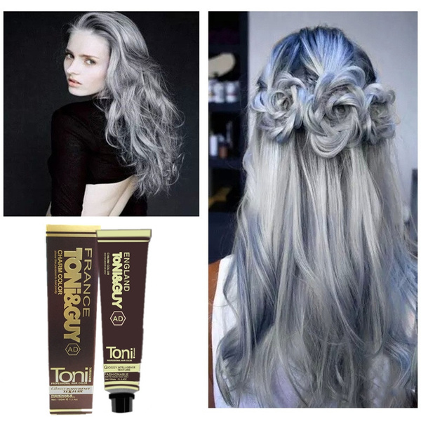 Ash Grey hair colour with shades of - STYLE BY ANDY CHAN