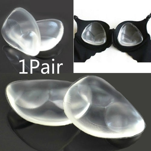 Silicone Silicone breast Enhancers Bra Inserts Bra gel pads push up bra Gel  Pads