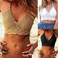 Women S Clothing, Moda, boho, crochet halter top