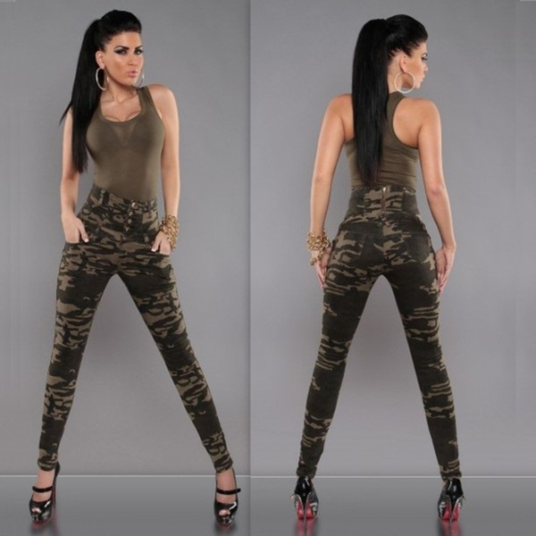 Leggings discount camouflage femme