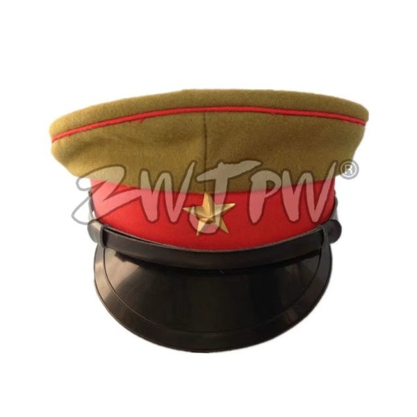 WW2 Japanese Officer Wool Visor Cap Hat 