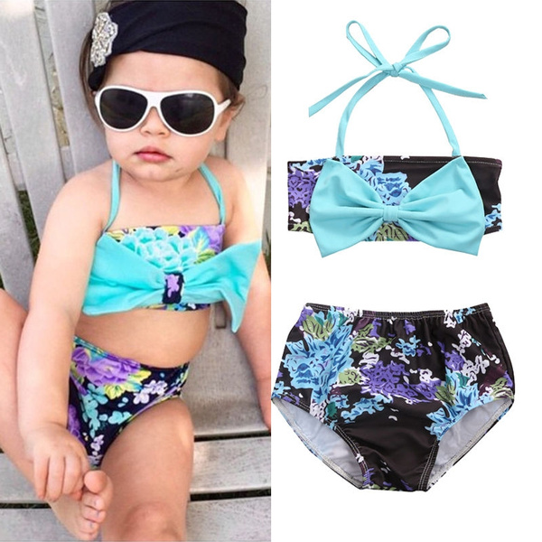 Baby two piece on sale swimsuit