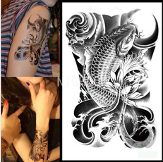tattoo, art, fish, Waterproof