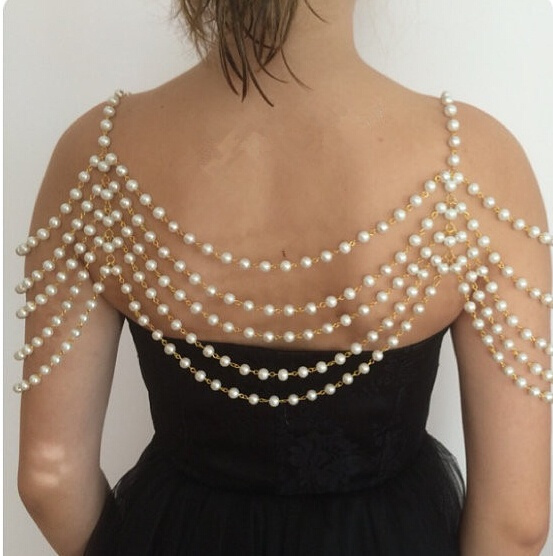 pearl shoulder chain