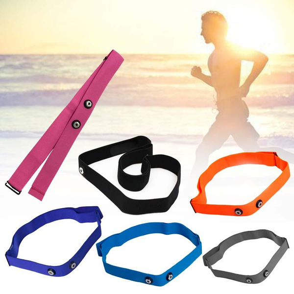 Stellen Sie Brustgurt Strap Band für Garmin Wahoo Polar Sport Herzfrequenzmes RR 