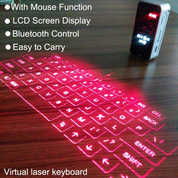 portable virtual laser keyboard