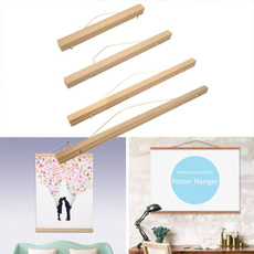 Wood, Home Decor, Posters, white