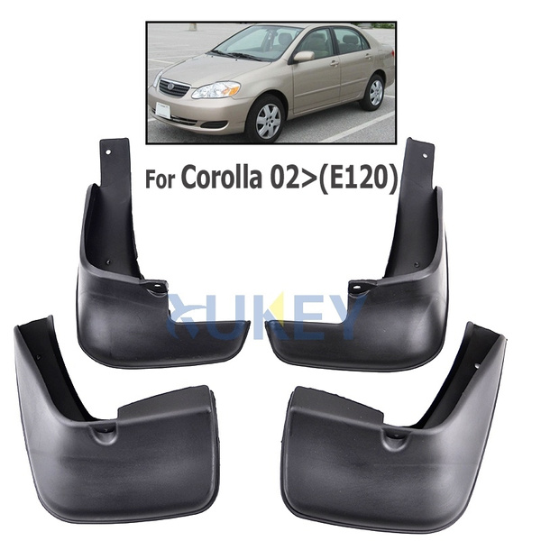 Toyota corolla deals mud guards