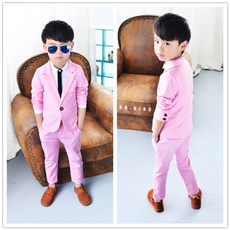 Boy, Two-Piece Suits, Blazer, candy color