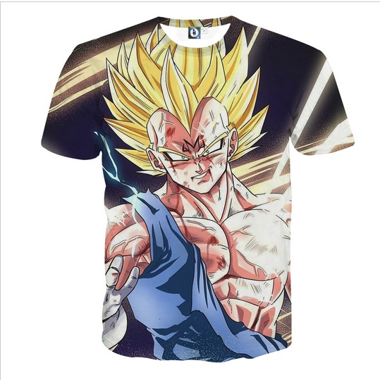 Designer Mens Clothing Brands Dragon Ball Z 3d Print Goku Collection Harajuku Fashion Tee Shirt Homme Dbz T Shirt K406 Wish