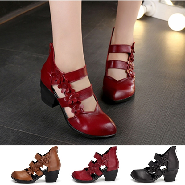 heel covered sandals