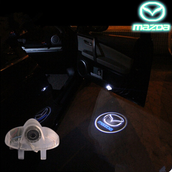 2pcs Welcome Lights für Mazad 04-15 Mazda 6 Spezielle LED Laser