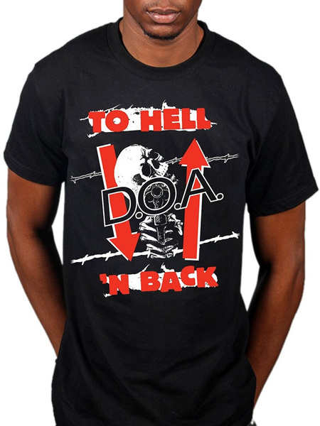 To Hell & Back T-shirt T-shirt Black Men's  D.O.A D.O.A 