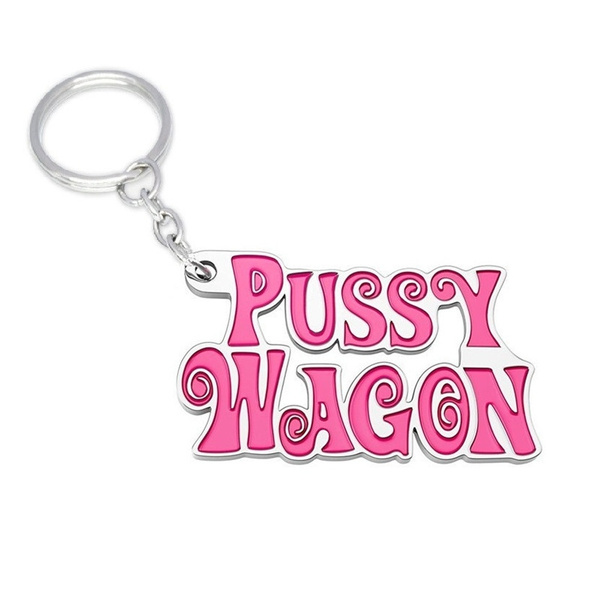 Kill Bill Pussy Wagon Alloy Key Chains Keychain Keyfob Keyring Gifts 