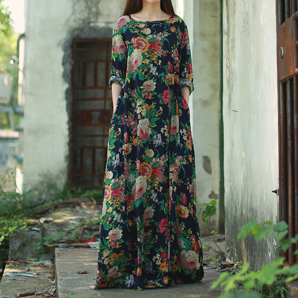 wish floral maxi dress