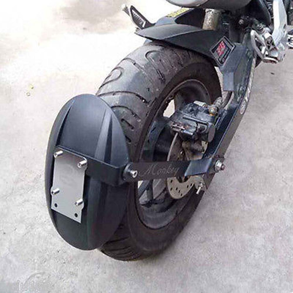 Motorcycle Plastic Rear Wheel Cover Fender Splash Guard Mudguard