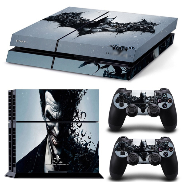 3-Piece Batman Arkham Origins Printed Gaming Console And Controller Sticker  For PlayStation 4 (PS4) price in UAE, Noon UAE