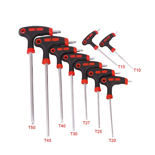 New Long Arm Star Torx Allen Hex Key Wrench Spanner Hexagon T Type Wrenches Tool New Long Arm Star Torx Allen Hex Key Wrench Spanner Hexagon T Type Wrenches Tool