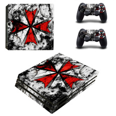 ps4procontrollerstickerskinforps4pro, Console, residentevil, Stickers