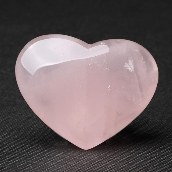 heart shaped rose quartz meaning