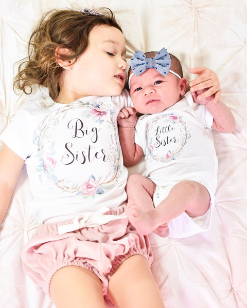 big sister romper