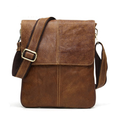 mensleathermessengerbag, Shoulder Bags, genuine leather bag., Bags