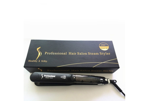 argan infused professional steam straightener