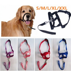 Dog Pet Head Collar Gentle Halter Leash Leader No Pull Straps for Training Dogs Outdoor Tool