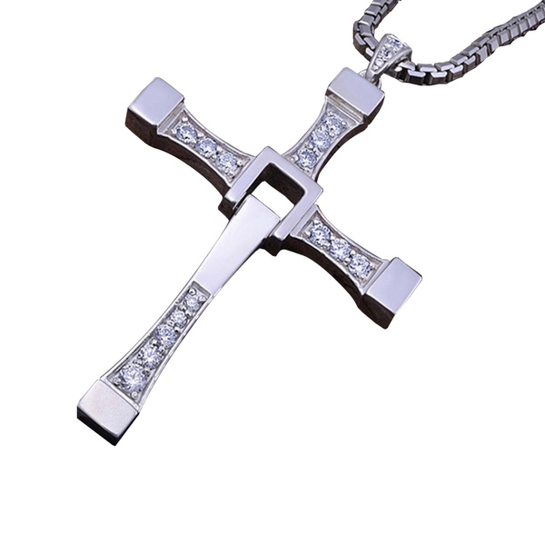 doms cross necklace