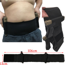 tacticalrightleftholster, pistol, elastic belt, bellybandpistolholster