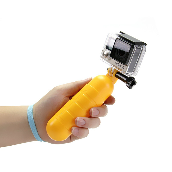 Trænge ind mild Lang 1Pcs Yellow Water Floating Hand Grip Handle Mount Float Accessory Sports  Camera for Gopro Hero 5 5s 4 3+ 2 XIAOMI YI 4K EKEN H9R Camera Accessories  | Wish