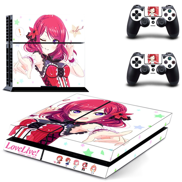 Love Live School Idol Project Anime Game Decals For Sony Ps4 Sticker Console Wish Love Live School Idol Project Anime Game Decals For Sony Ps4 Sticker Console Wish