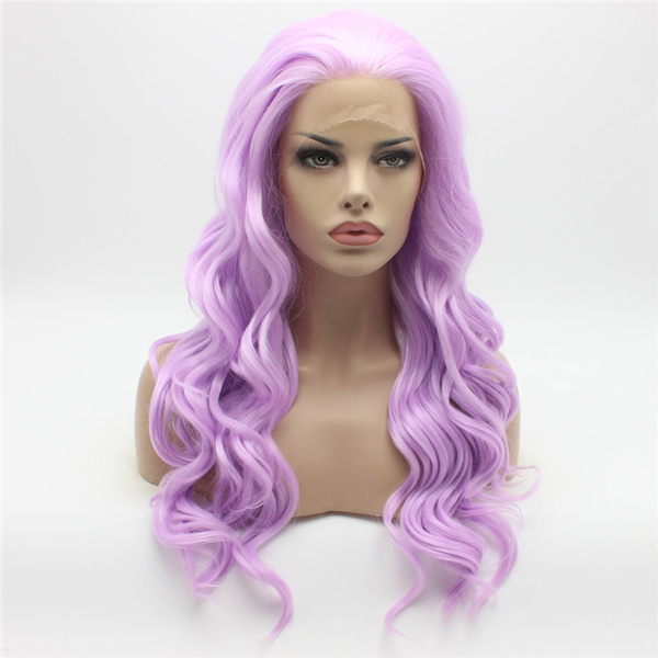 realistic purple wigs