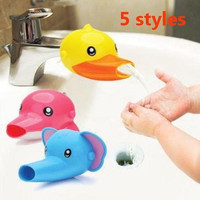 Lovely Cartoon Faucet Extender Sink Handle Extension Children Kids Hand Wash Tap Extender Wish