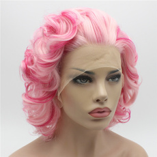 shortwavywig, Synthetic Lace Front Wigs, Shorts, Lace