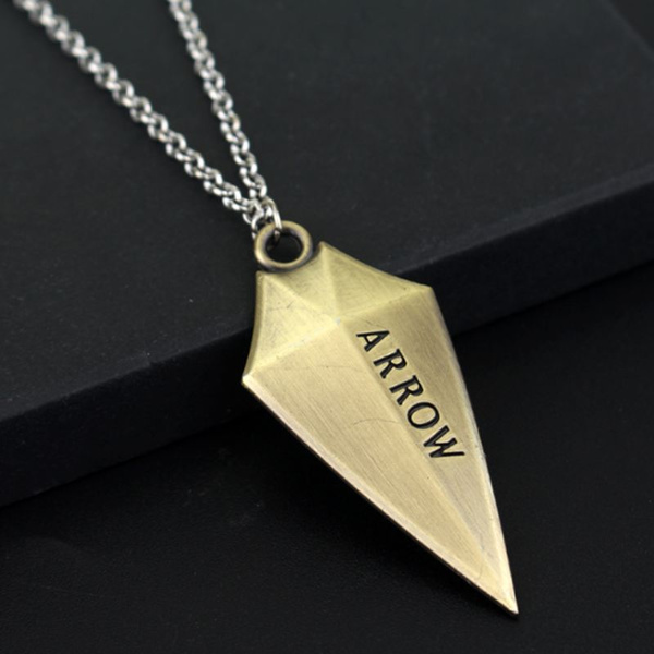 green arrow pendant