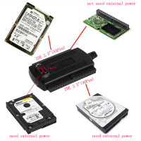 USB 2.0 to IDE/SATA 2.5