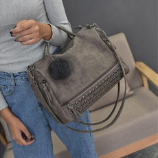 Women's PU Leather Handbag Shoulder Bag Crossbody Bag Casual Female Bag Messenger Bag