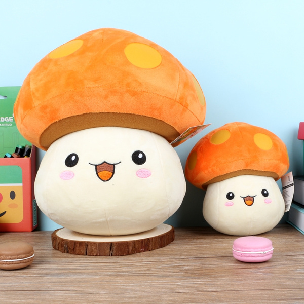 Game MapleStory Orange Mushroom Plush Doll For Collection Wish