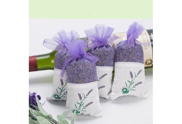 Real Dry Lavender Organic Dried Flowers Sachets Bud Bloom Bag Scents Fragrance 