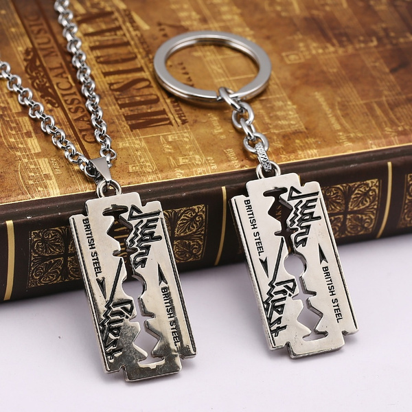 Judas Priest Necklace, Necklace Pendant, Jewelry Blade
