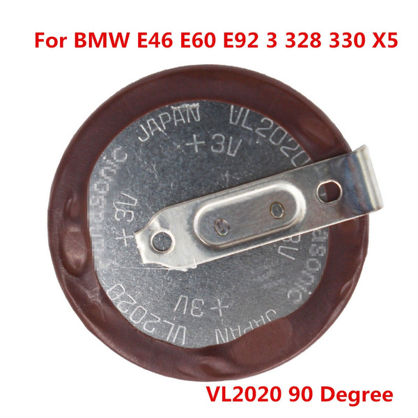 90 Degree Leg Original VL2020 Remote Key Rechargeable Battery for BMW E46 E60 