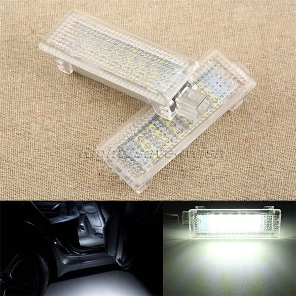 2x LED Footwell Lights For BMW E90 E60 E70 – White, Red, Blue Interior Upgrade
