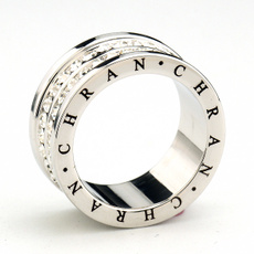 bandring, Silver Ring, Engagement Ring, DIAMOND