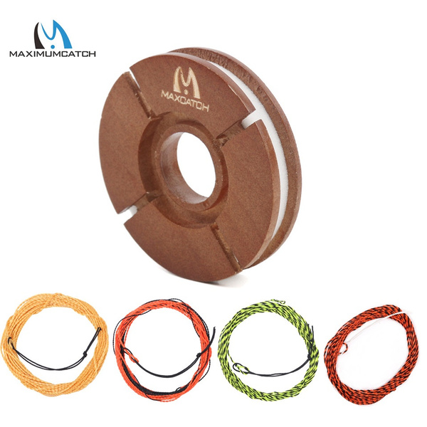 MaximumCatch® Fly Line 12FT//13FT Tenkara With Wooden Line Holder Kit Braided