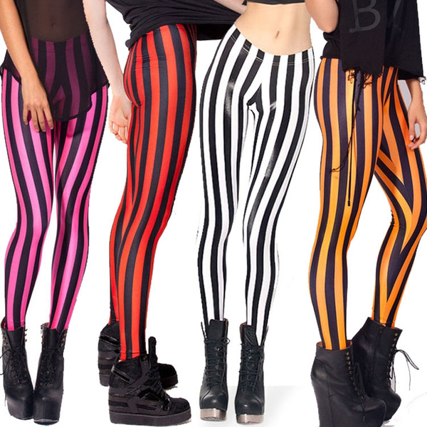 Striped leggings vertical Clearance