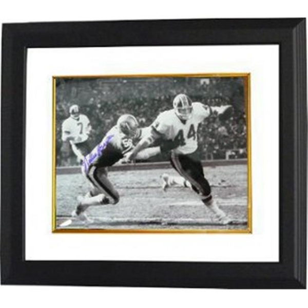 Athlon CTBL-BW4108 Willie Harper Signed San Francisco 49ers 8 x 10 Photo  Custom Framed